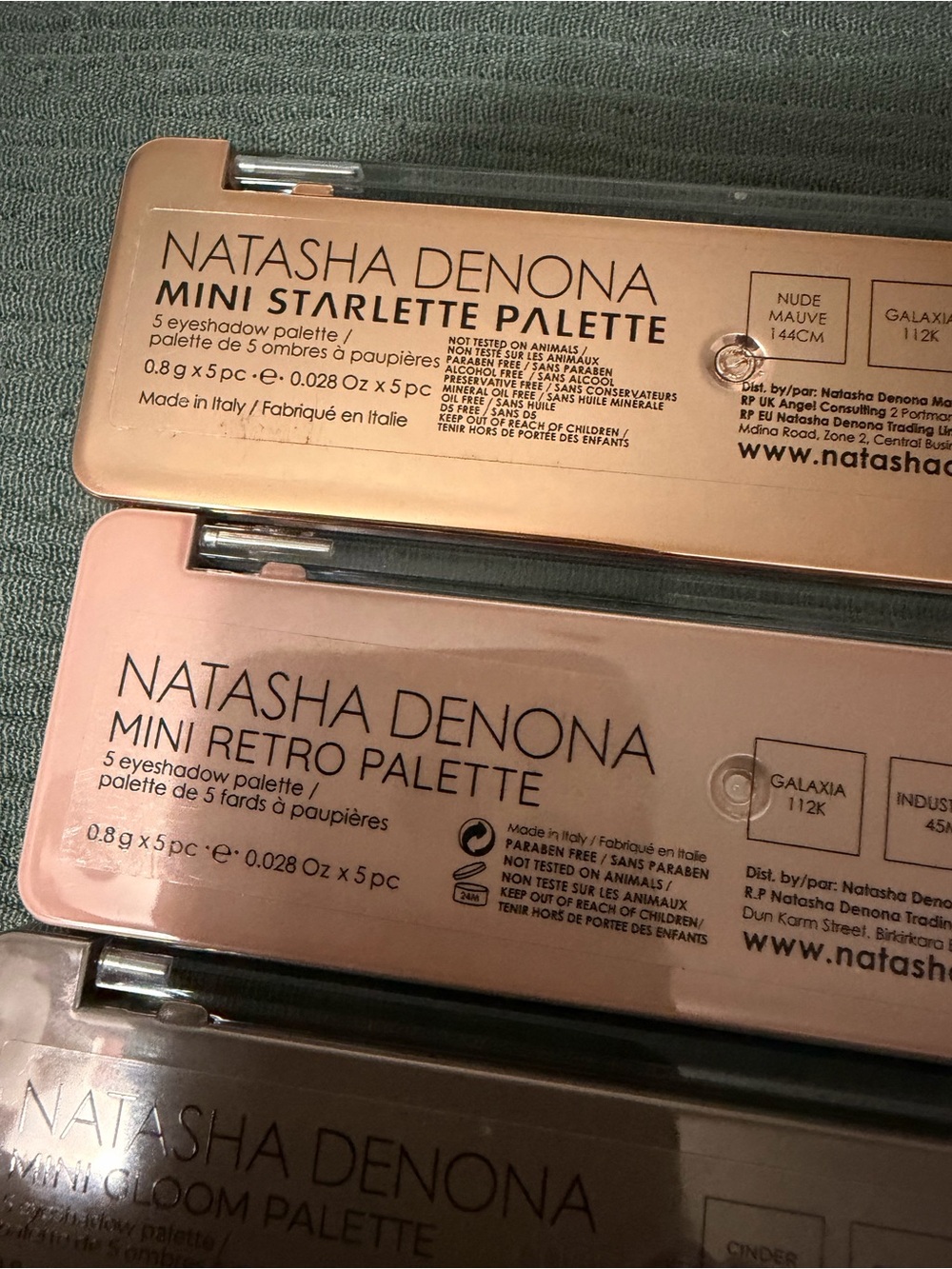 Natasha Denona 5 mini palettes - Picture 2 of 6